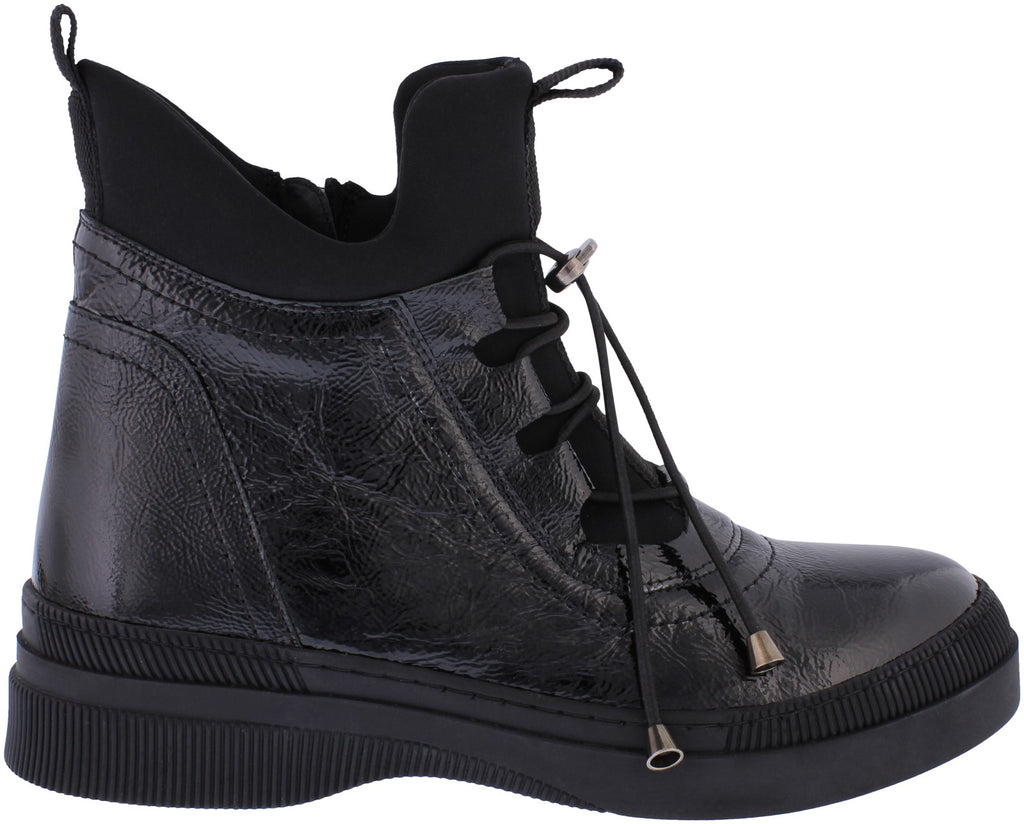 Adesso A7074 Pixie black patent boot