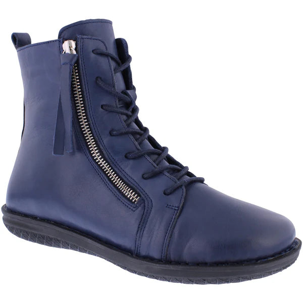 Adesso Lorena deep ocean zip boot