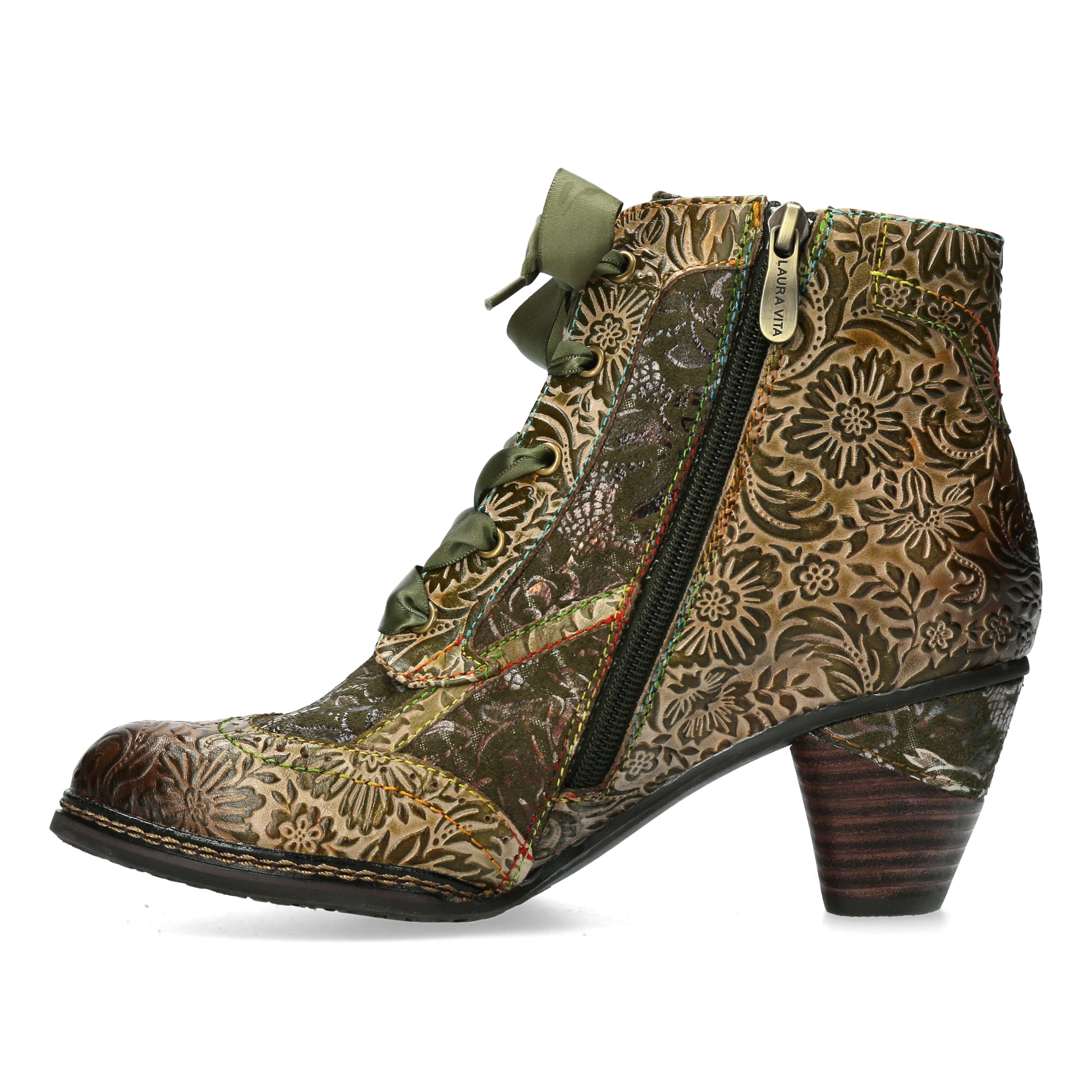 Laura Vita Alcizeeo 01 kaki bootie