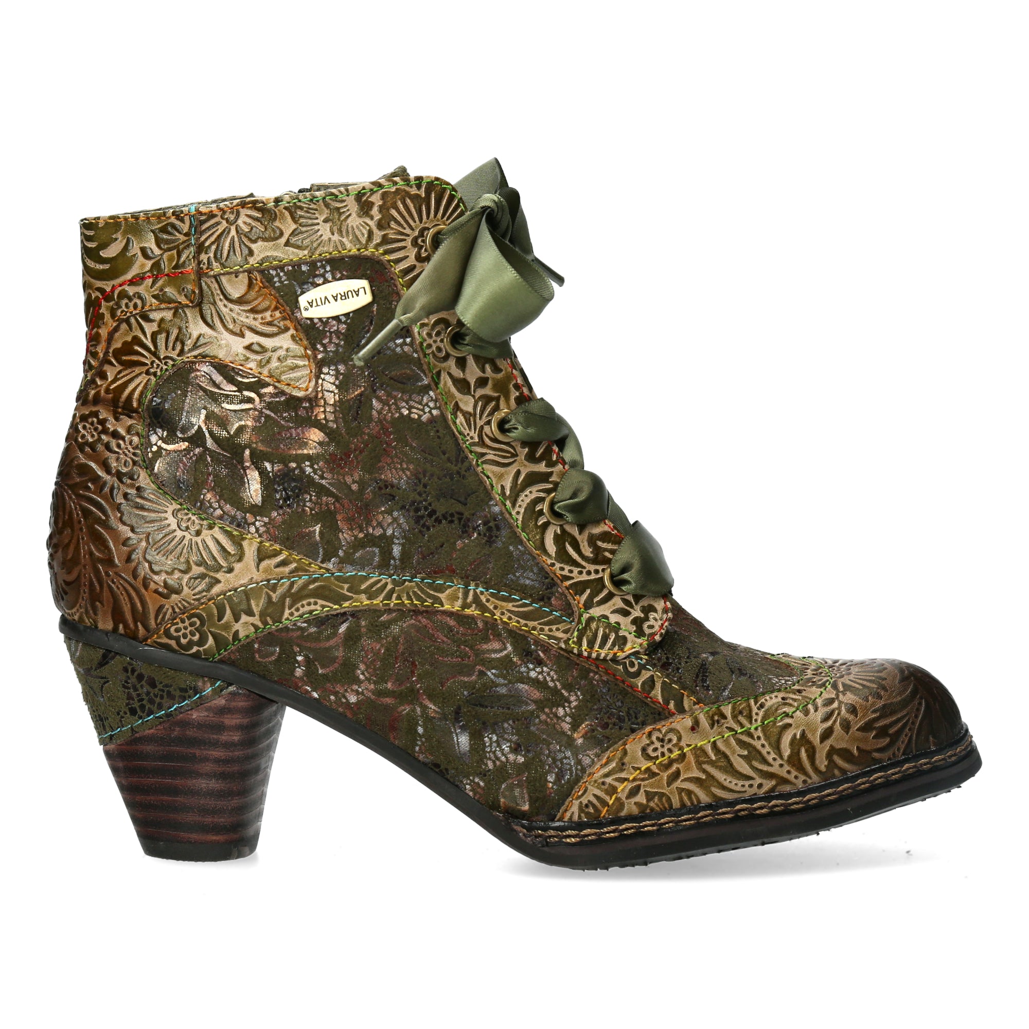 Laura Vita Alcizeeo 01 kaki bootie