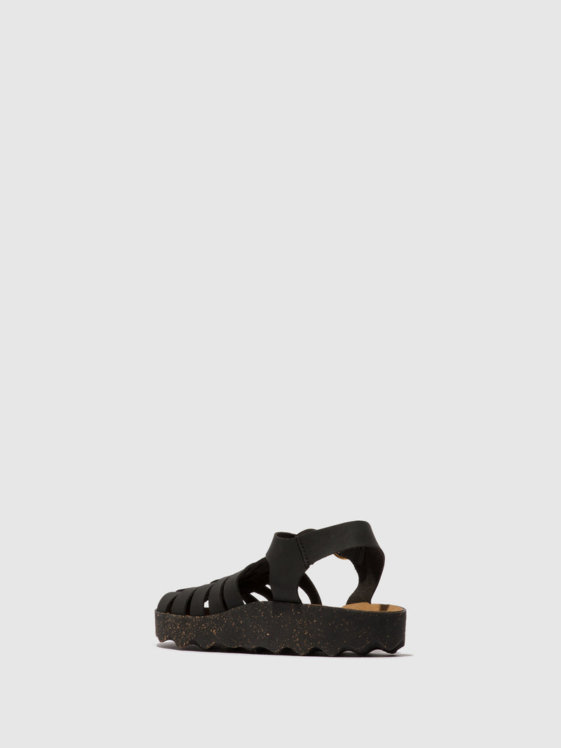 Asportuguesas Calix Black fishermen sandals