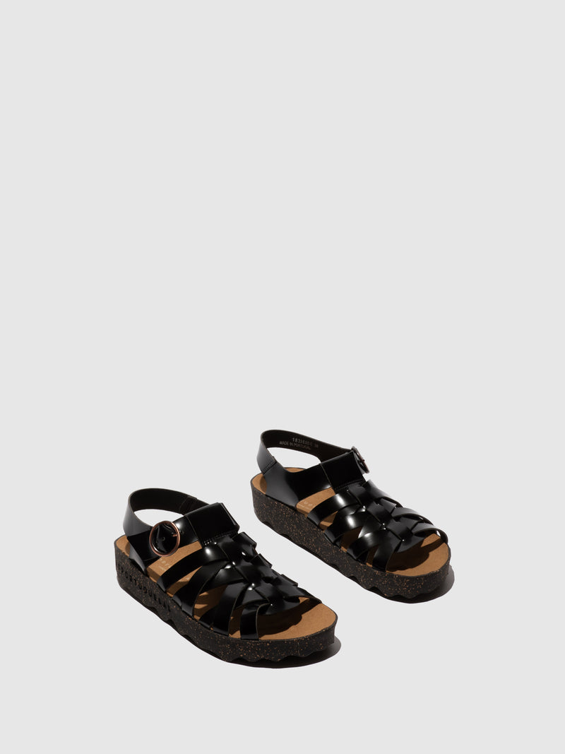Asportugesas Cisco Black sandal