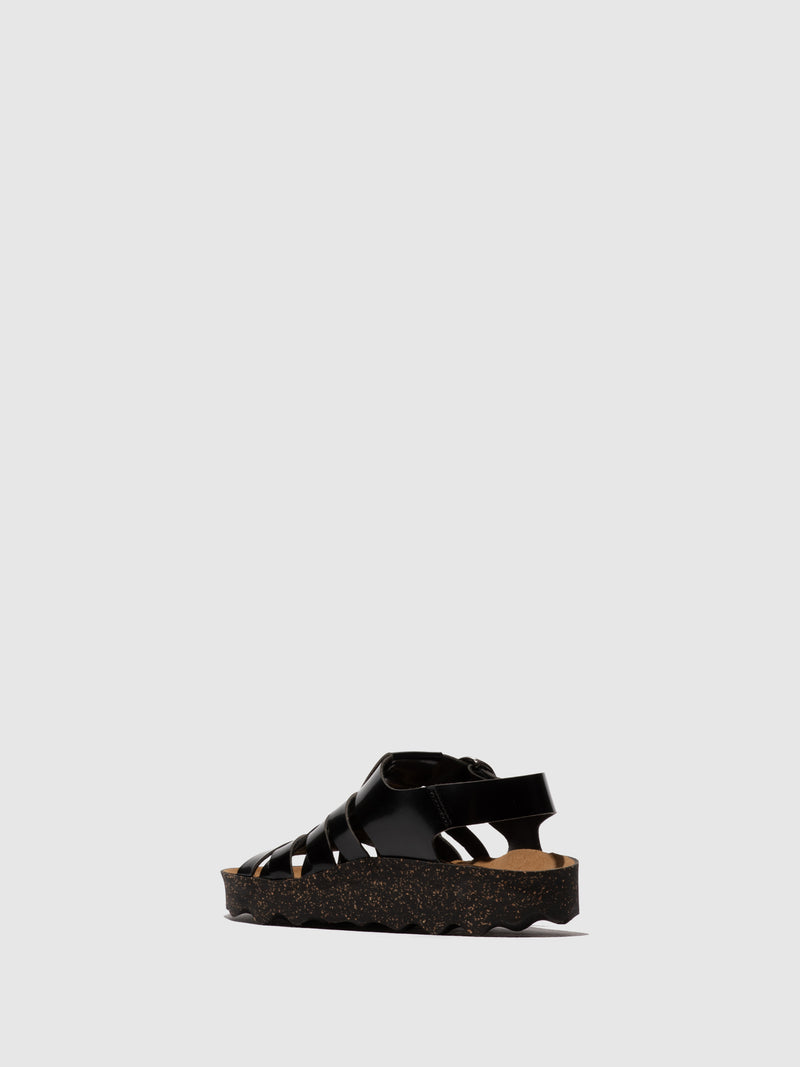 Asportugesas Cisco Black sandal
