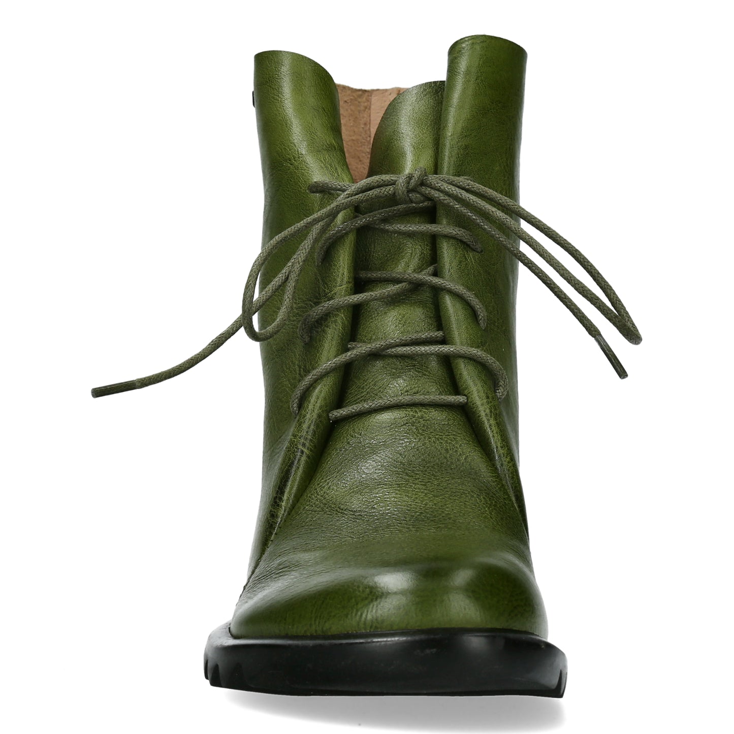 Laura Vita cyrielle 12 vert lace up boot