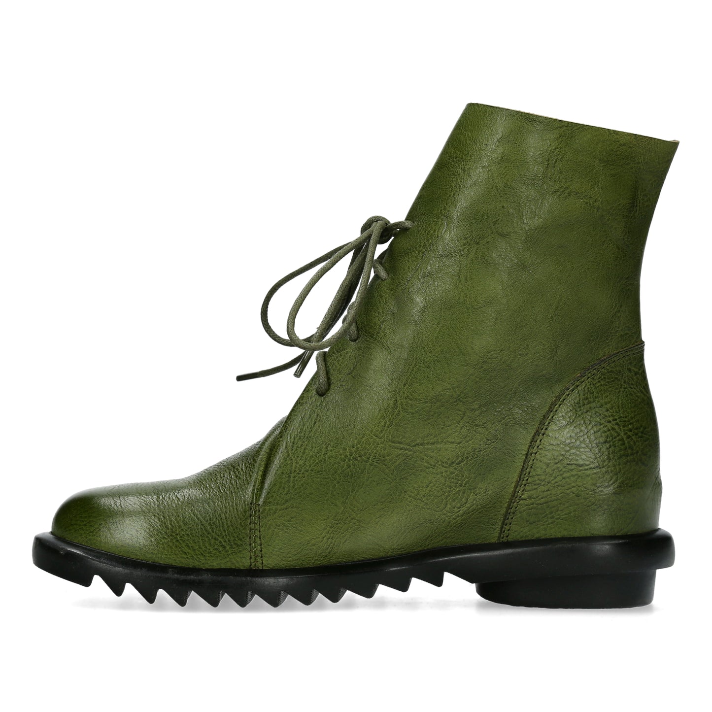 Laura Vita cyrielle 12 vert lace up boot