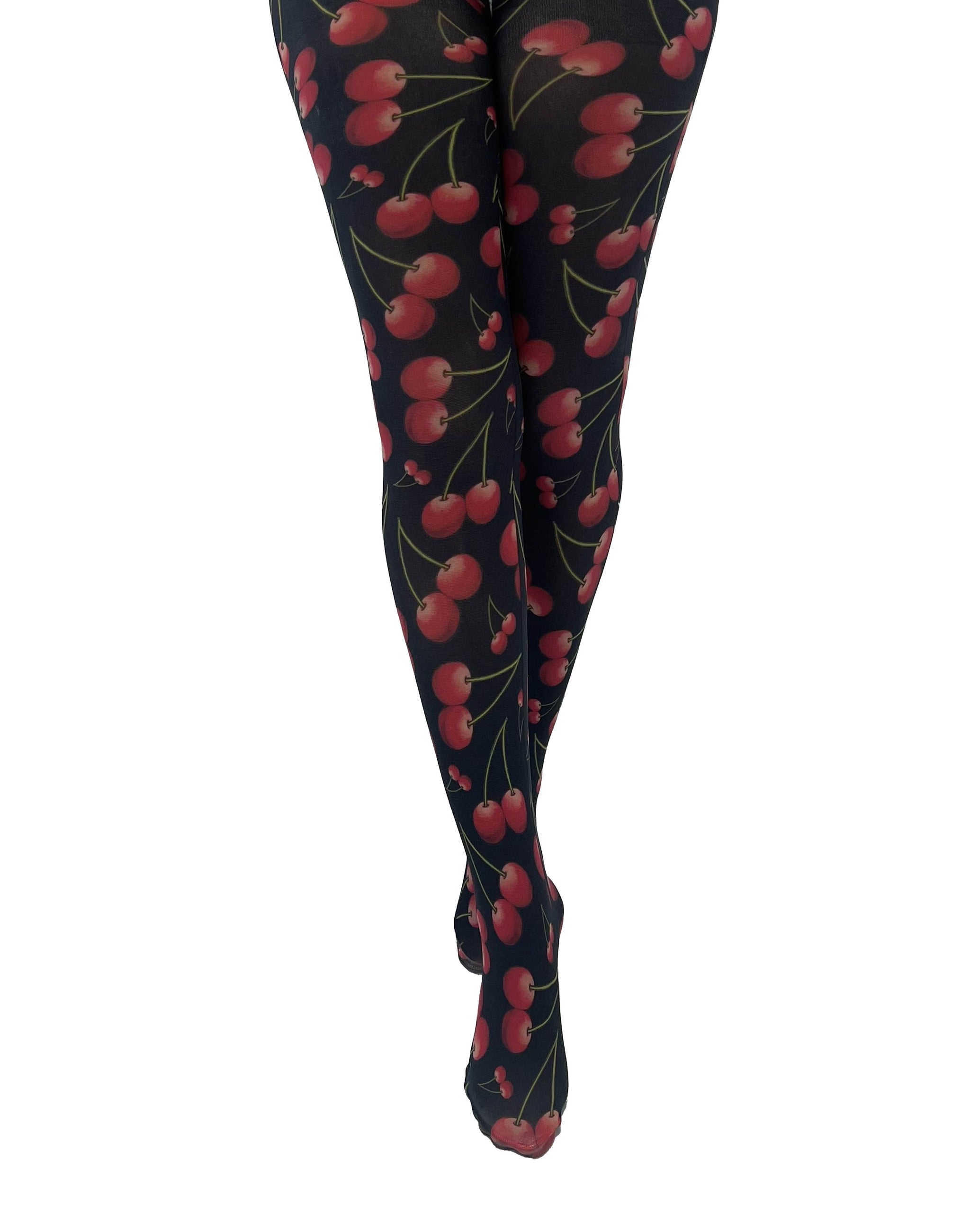 Pamela Mann Cherry Soda Printed Tights