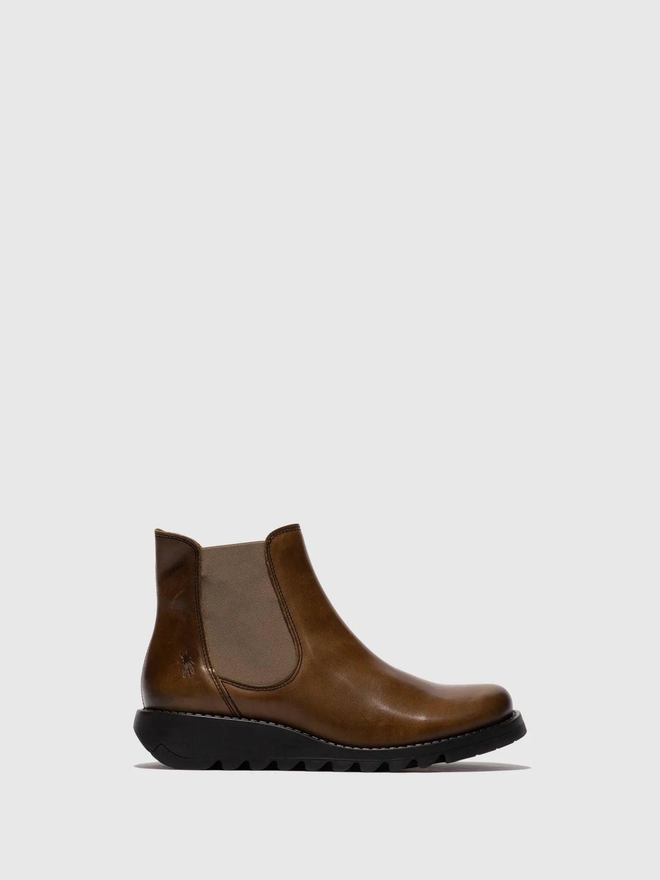 Fly London Salv Olive leather pull on