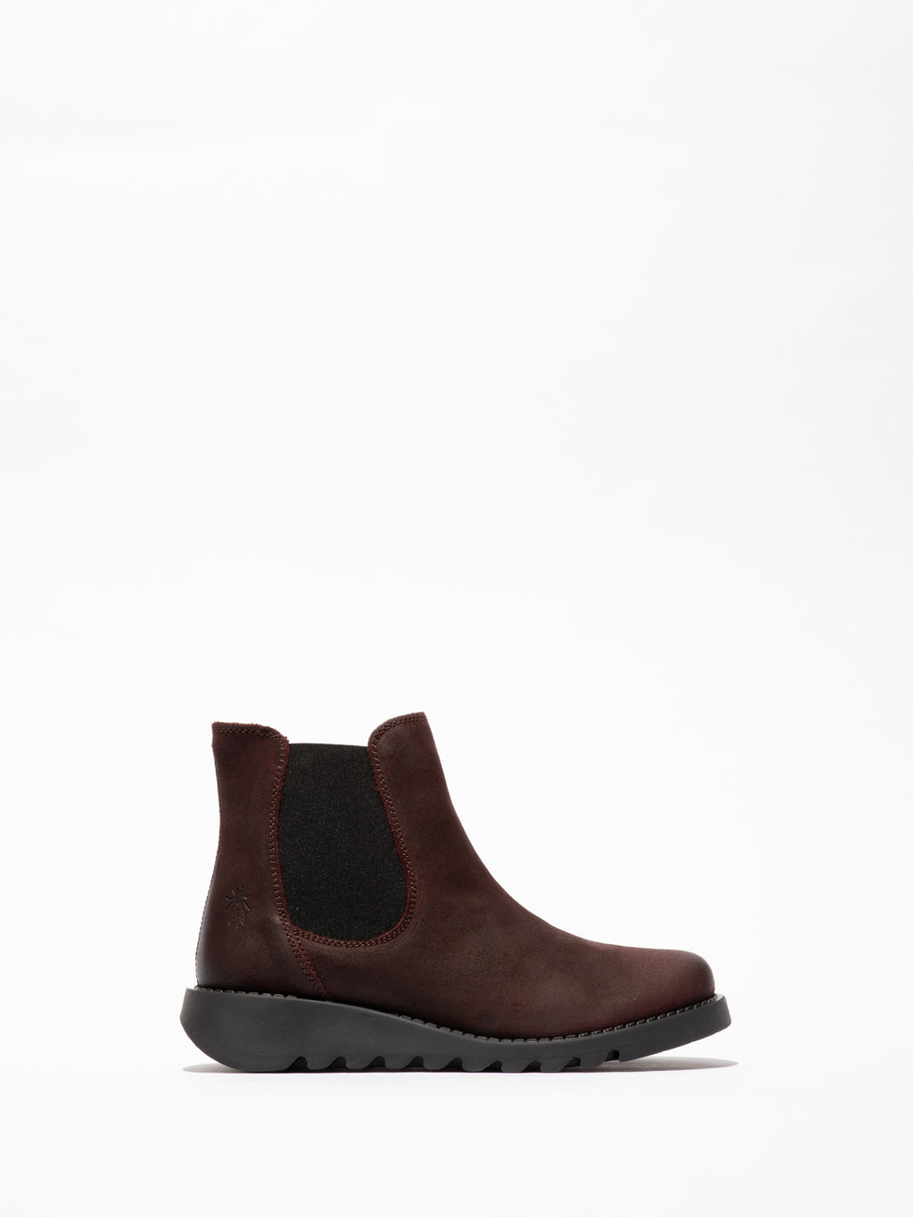 Fly Salv Antique Suede Burgundy Chelsea boot