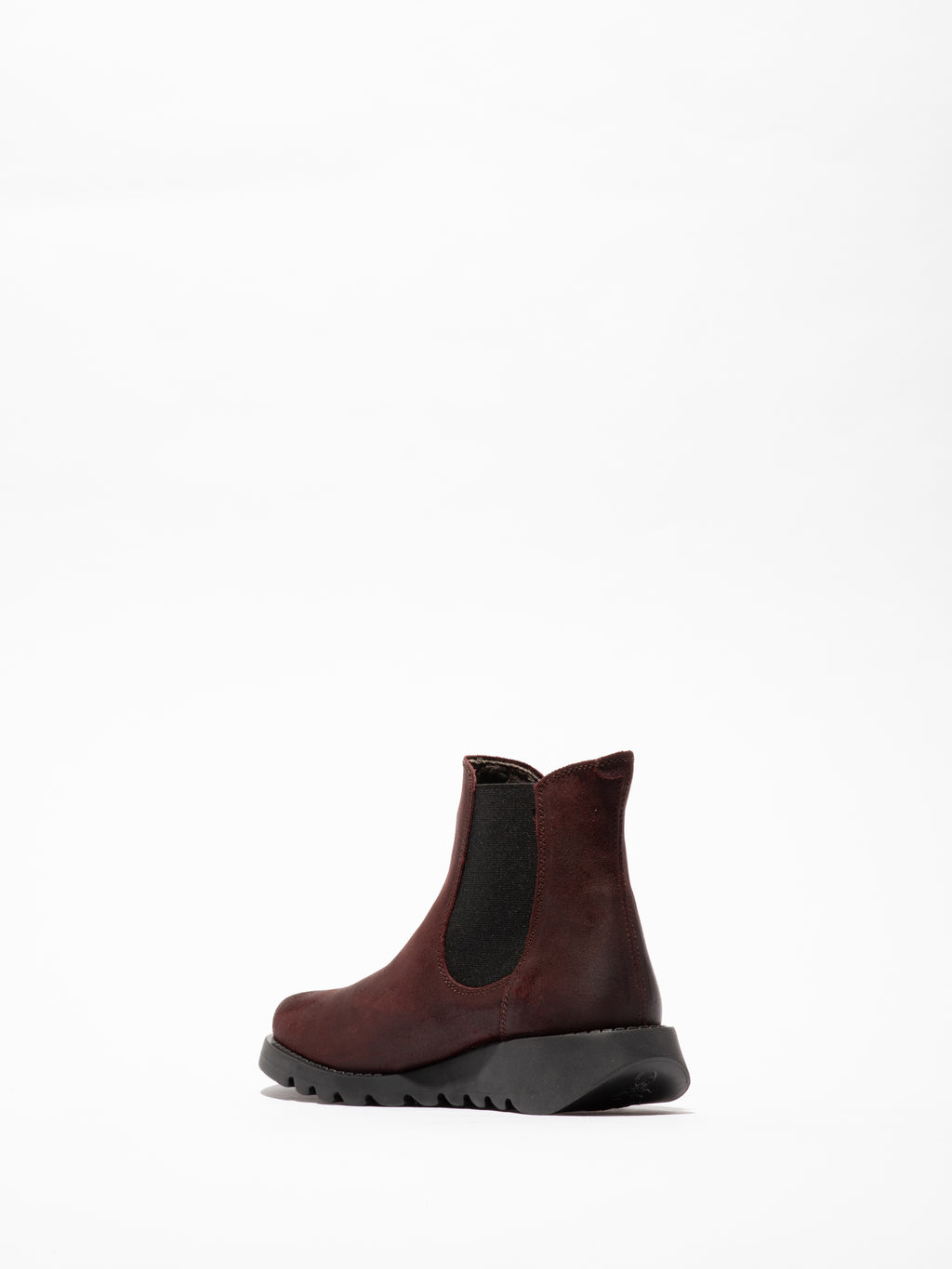 Fly Salv Antique Suede Burgundy Chelsea boot