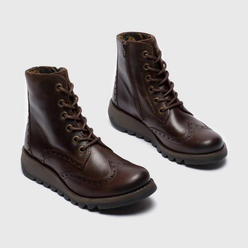 Fly Sarl Rug Dk.Brown Boot