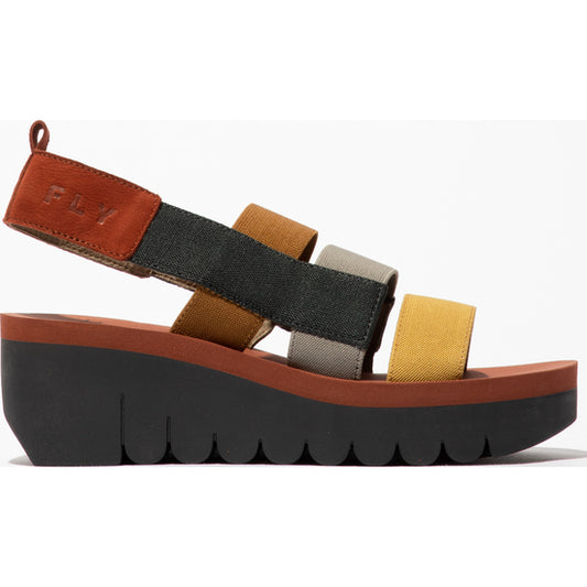 Fly Yere brick multi strap sandal