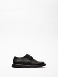 Fly Teni Burn Black lace up shoe