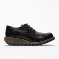 Fly Siip Rug Black lace up shoe
