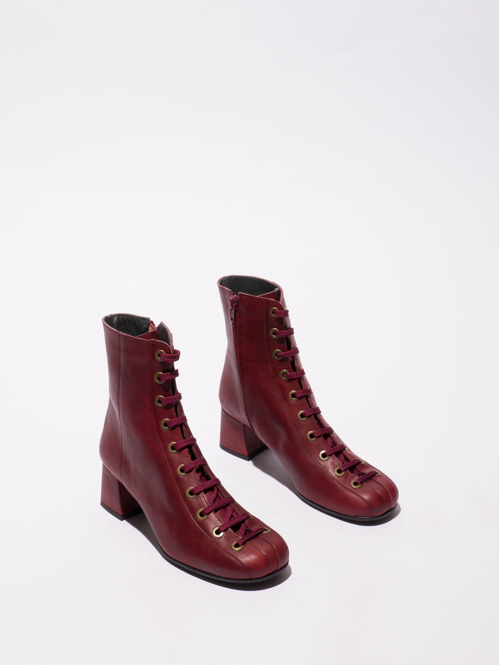 Fly Perk Sebta Red Lace up boot