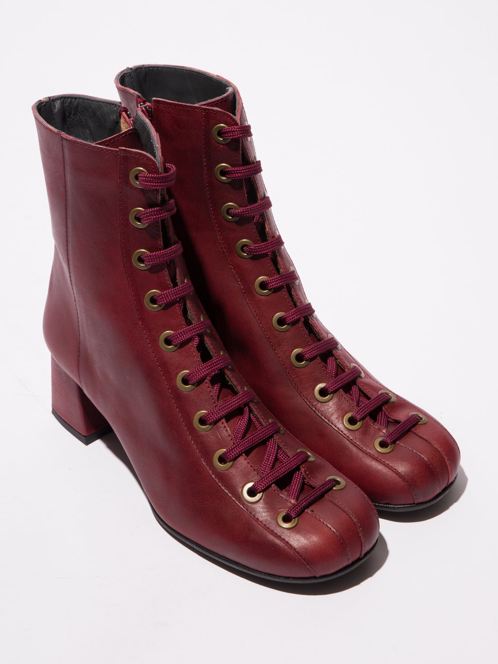 Fly Perk Sebta Red Lace up boot