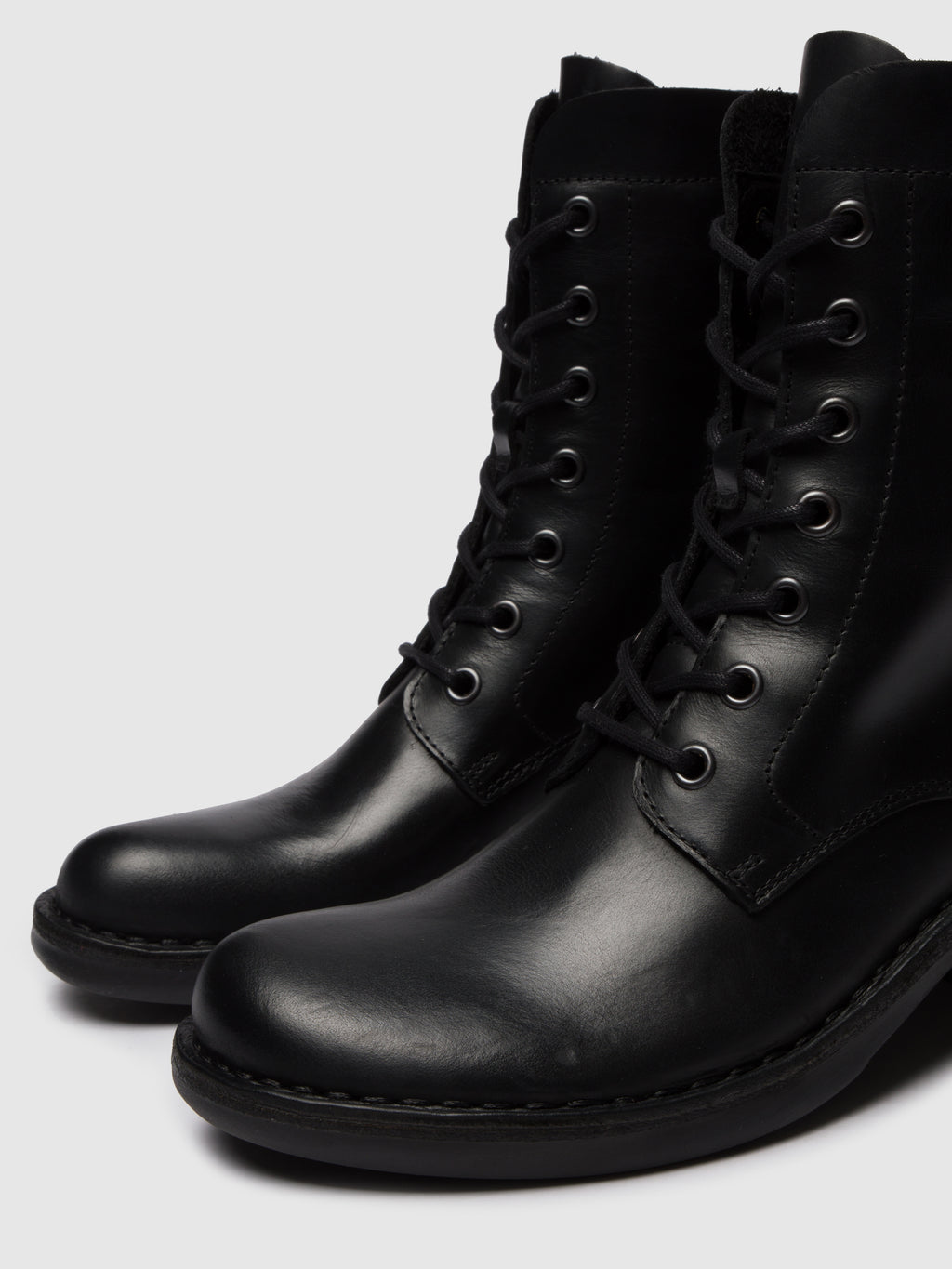 Fly Milu Black lace up boot