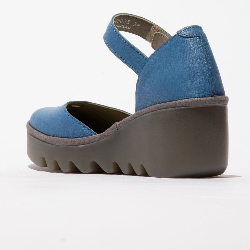 Fly Biso mousse blue sandal