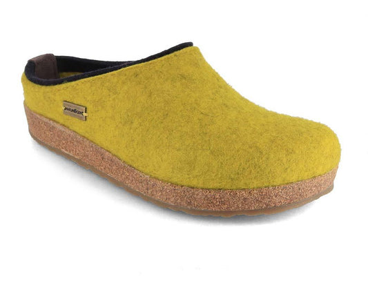 Haflinger Grizzly Kris Limone Clog slipper