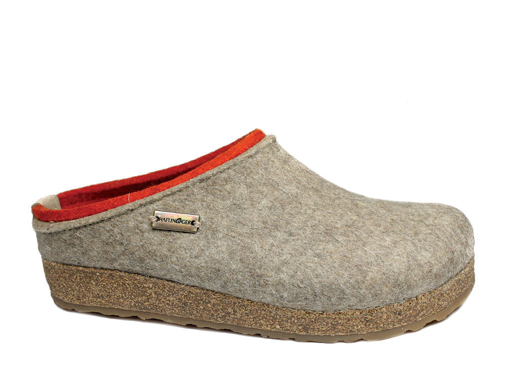 Haflinger Grizzly Kris Torf clog slipper