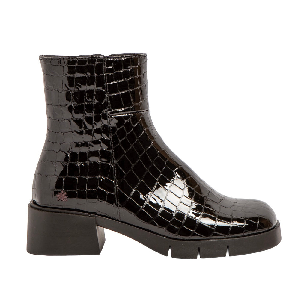 Art 1284 Black/Varsovia zip up boot