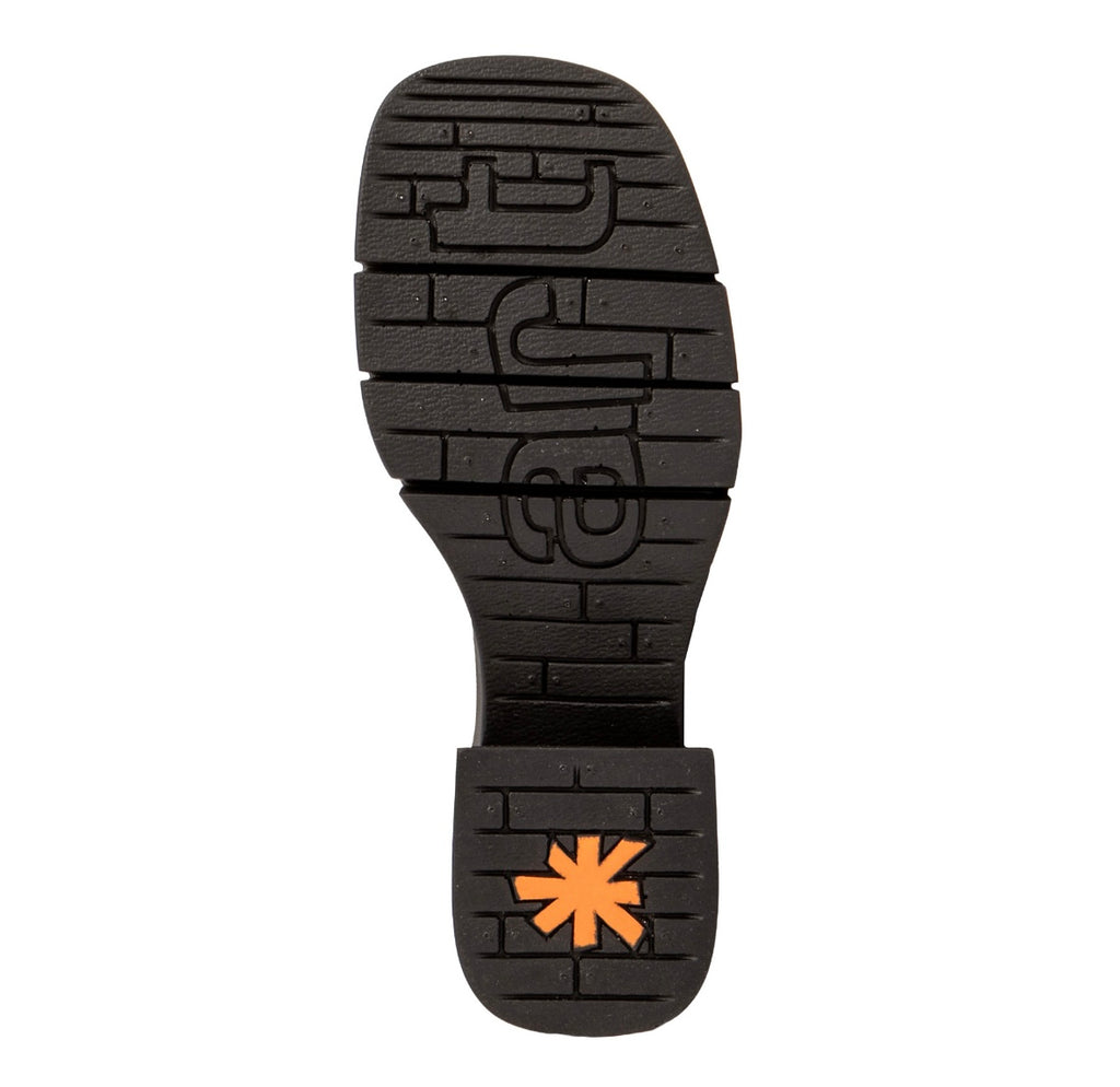 Art 1284 Black/Varsovia zip up boot