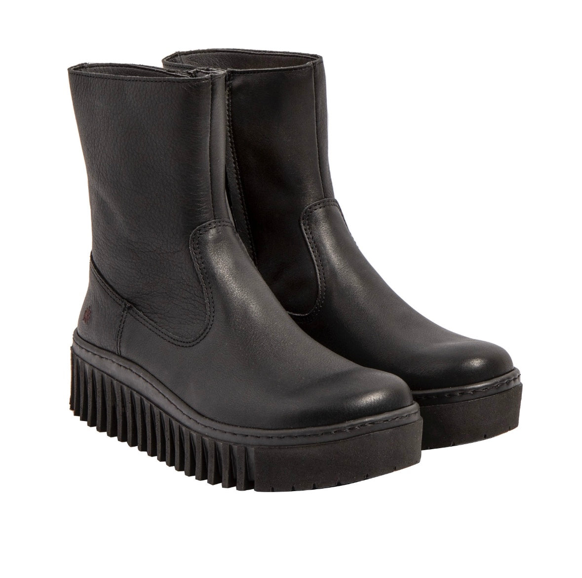 Art 1531 Black/Brighton Zip up boot