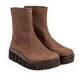 Art 1531 Nobuck Brown/Brighton Zip up boot