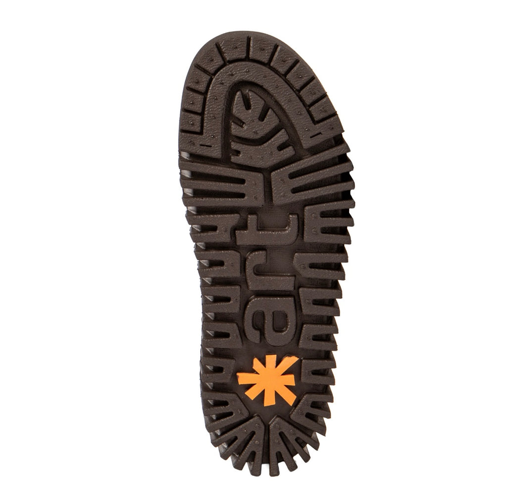 Art 1531 Nobuck Brown/Brighton Zip up boot