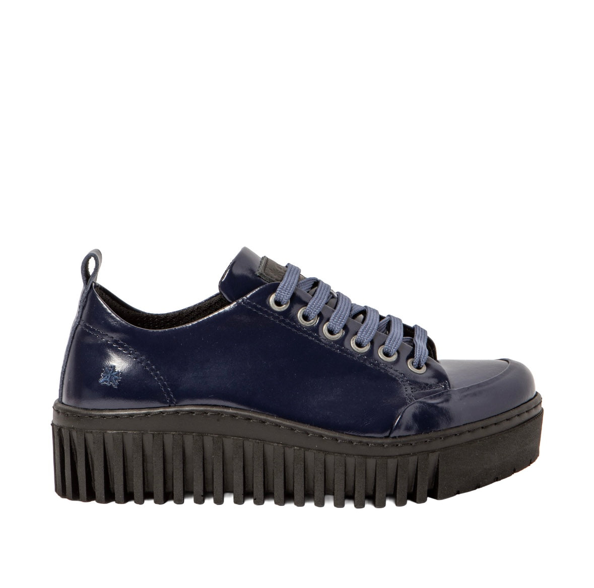 Art 1535 Shiny Navy/Brighton lace up shoe