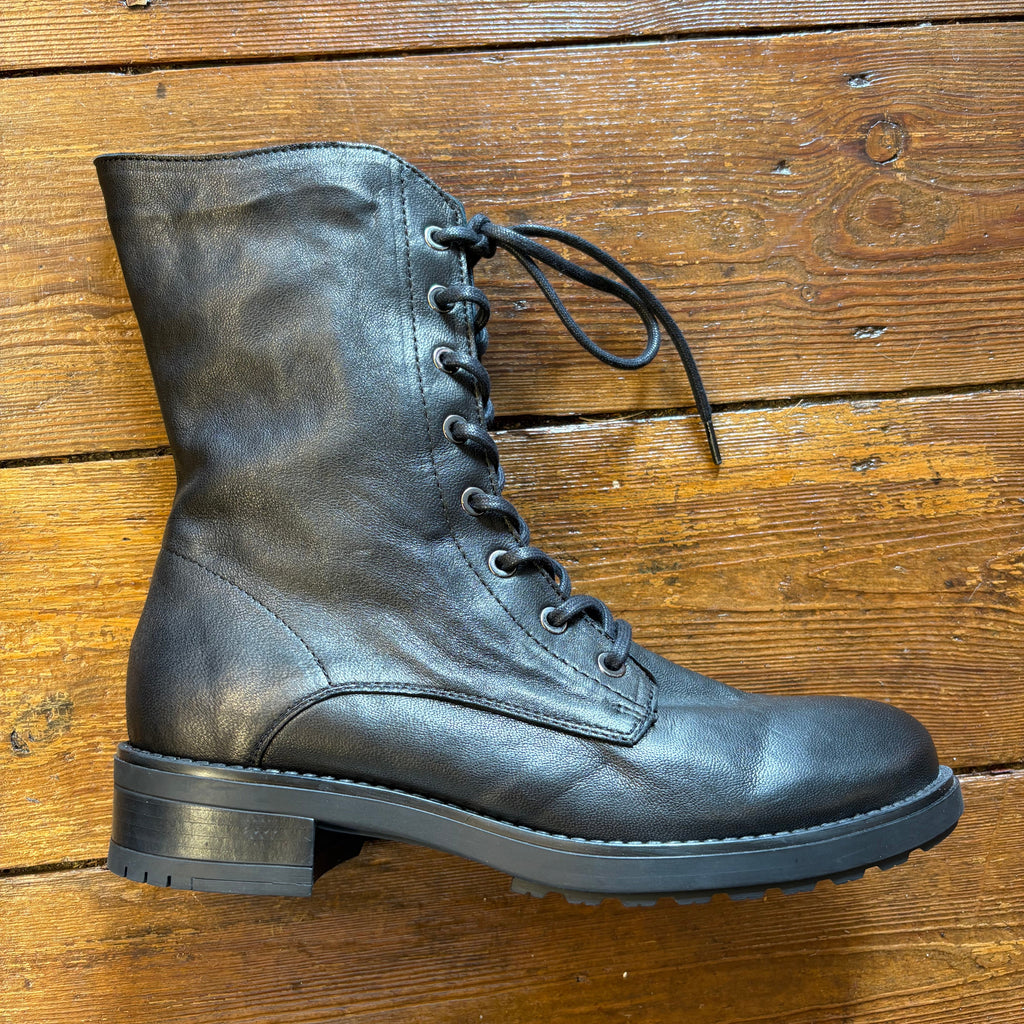 Paula Urban 9-1165 Pull negro lace up boot