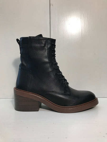 Justin Reess Lydia Black lace up ankle boot