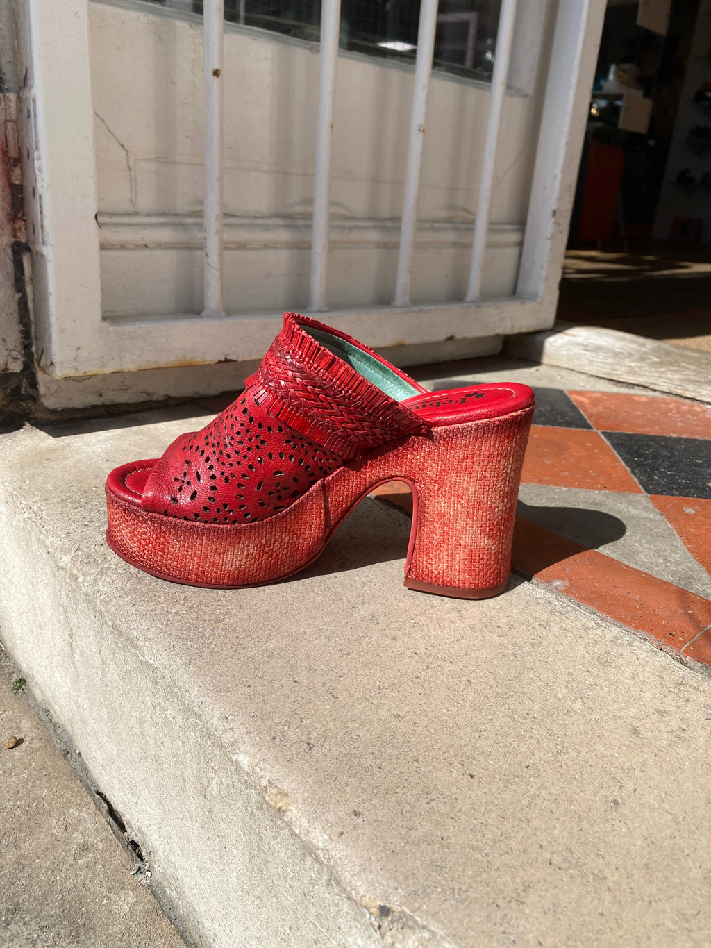 Felmini 0841 red sandal