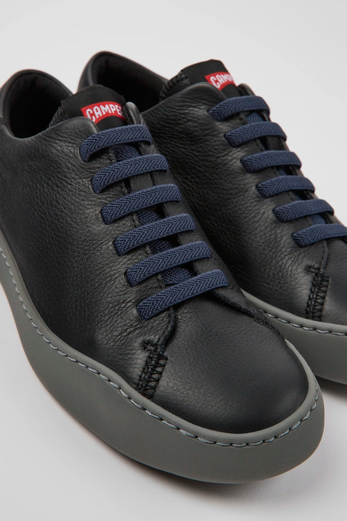 Camper Peu Touring Black leather sneakers