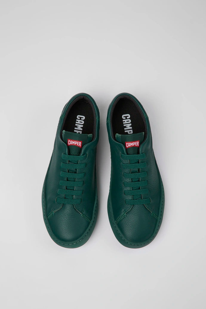 Camper Peu Touring Green leather sneakers