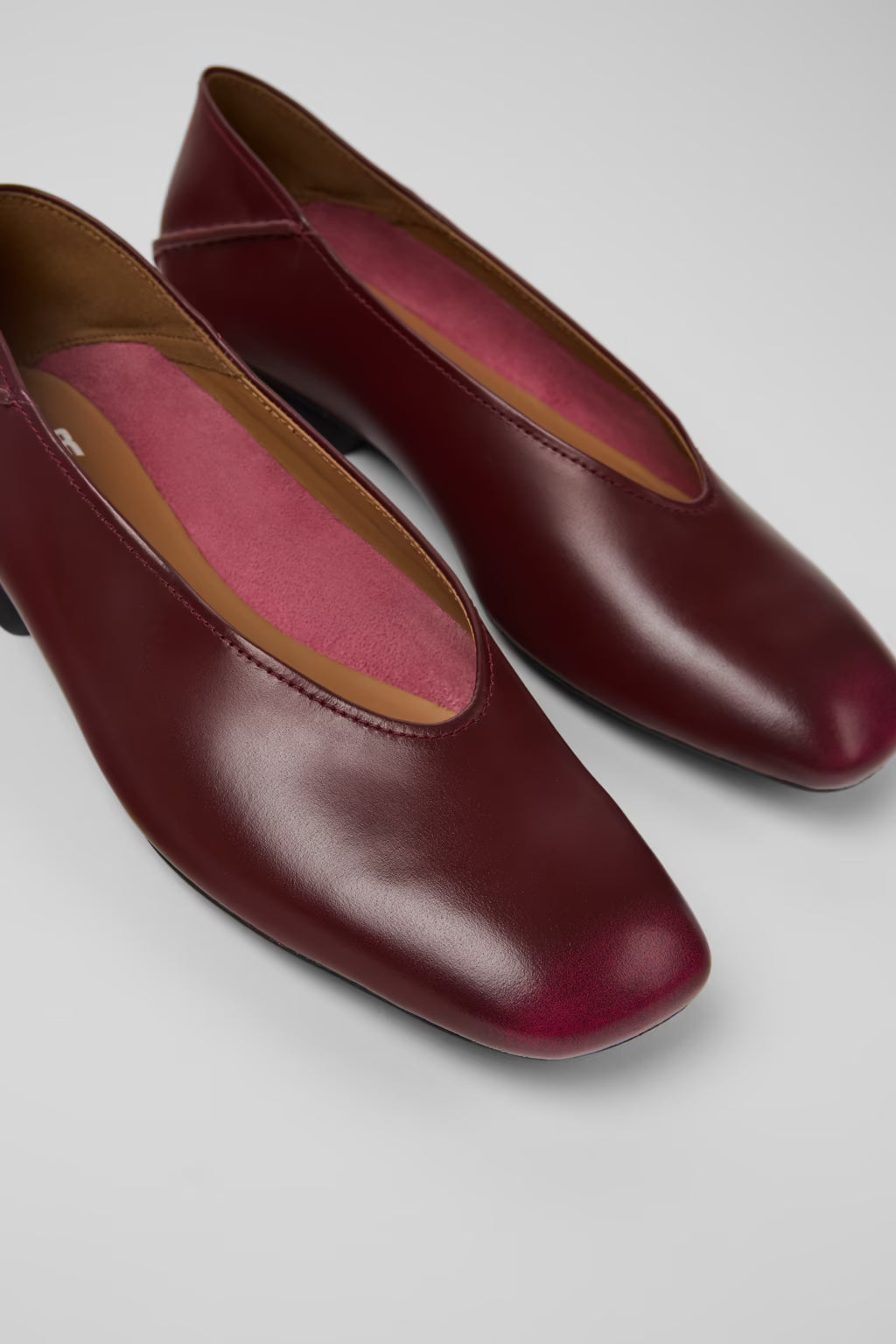 Camper Casi Myra Burgundy flats