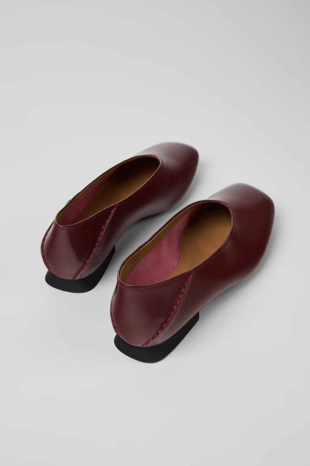 Camper Casi Myra Burgundy flats