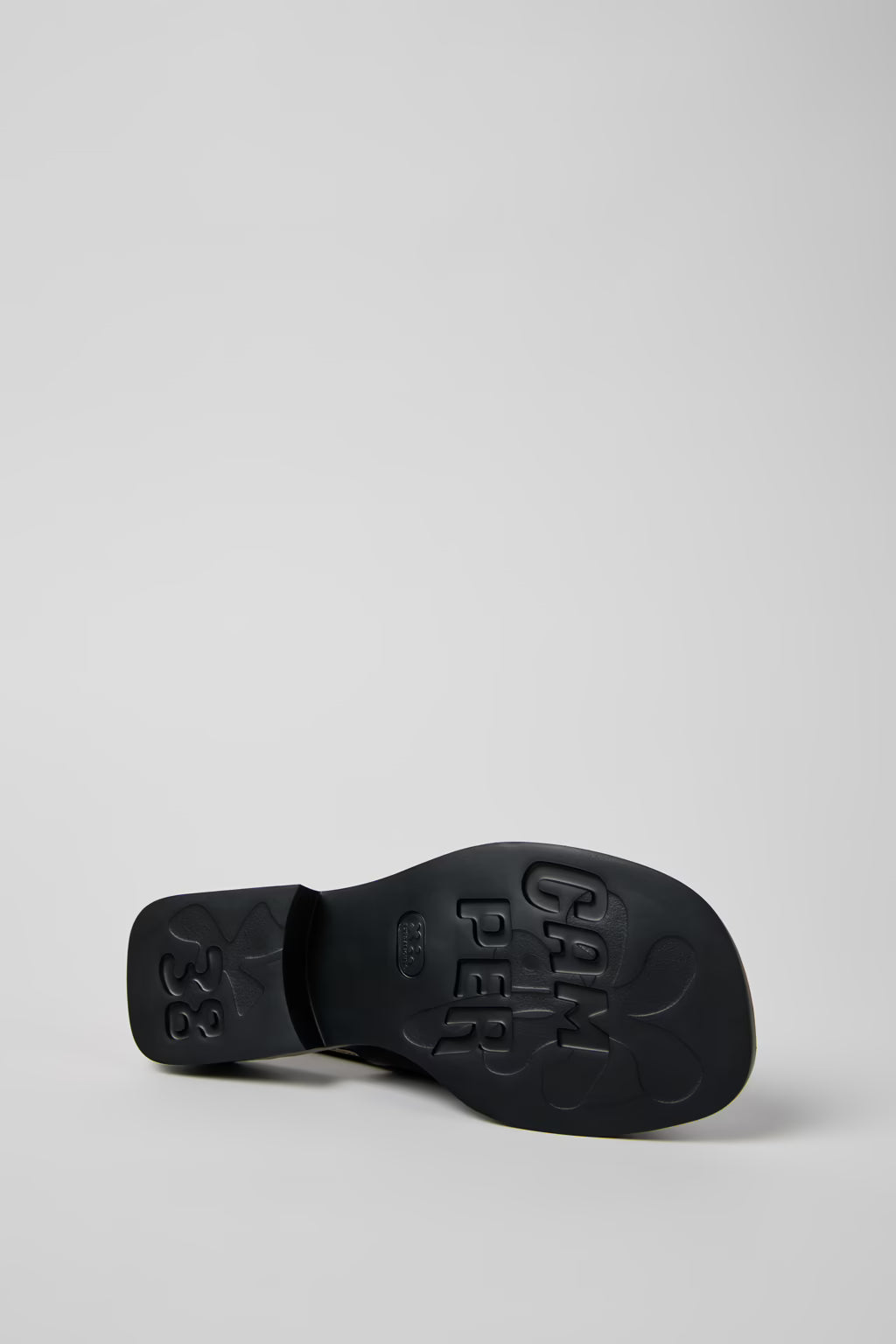 Camper Dana Black Leather sandals