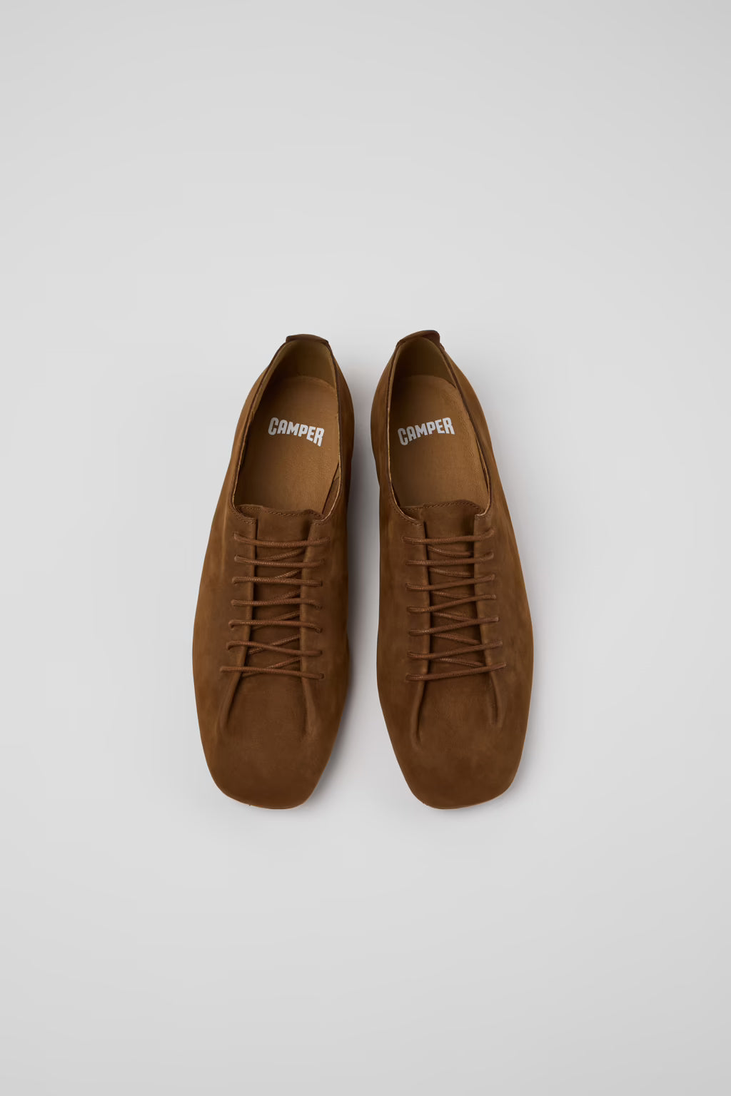 Camper Casi Myra Gobi Brown lace up shoes