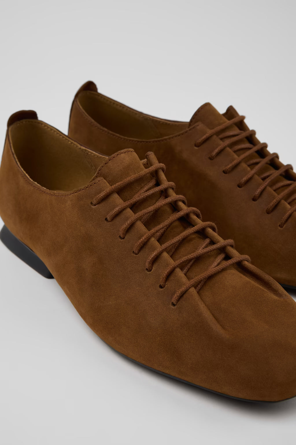 Camper Casi Myra Gobi Brown lace up shoes