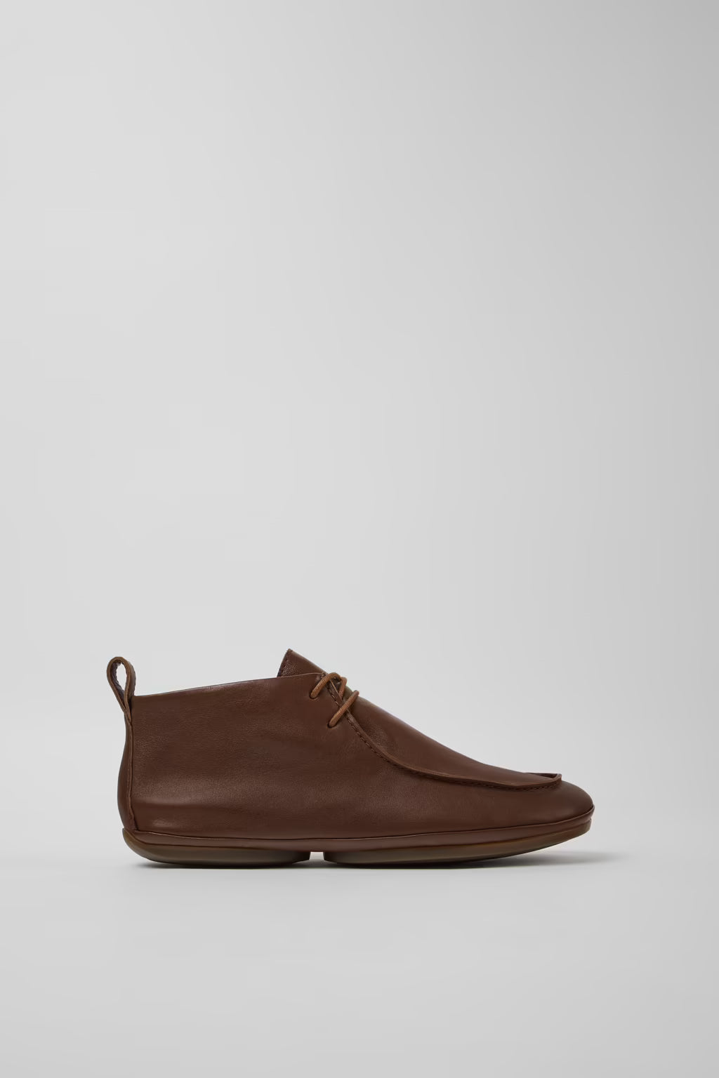 Camper Right Nina Gobi Pecan Brown lace up boot