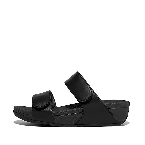 Fitflop Lulu Adjustable Leather Slides