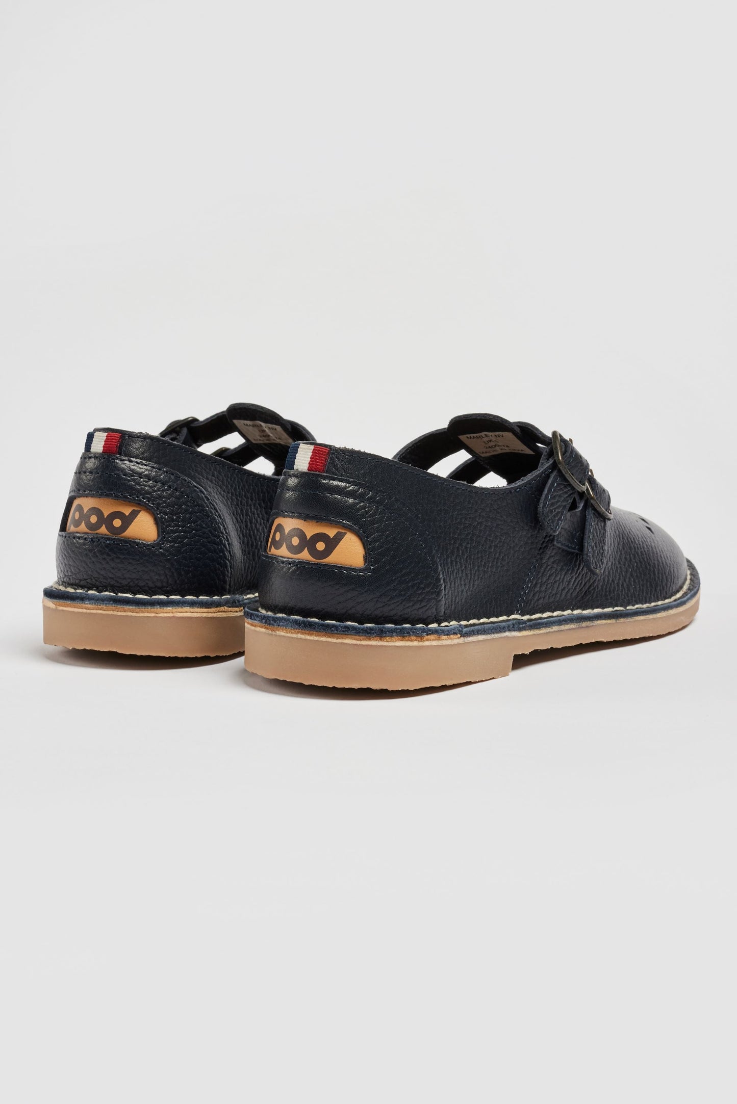 POD Black Marley Leather T-Bar