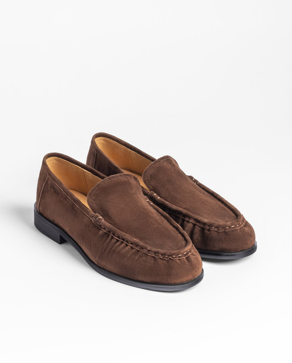 Yokono Isadora Chocolate suede Loafer