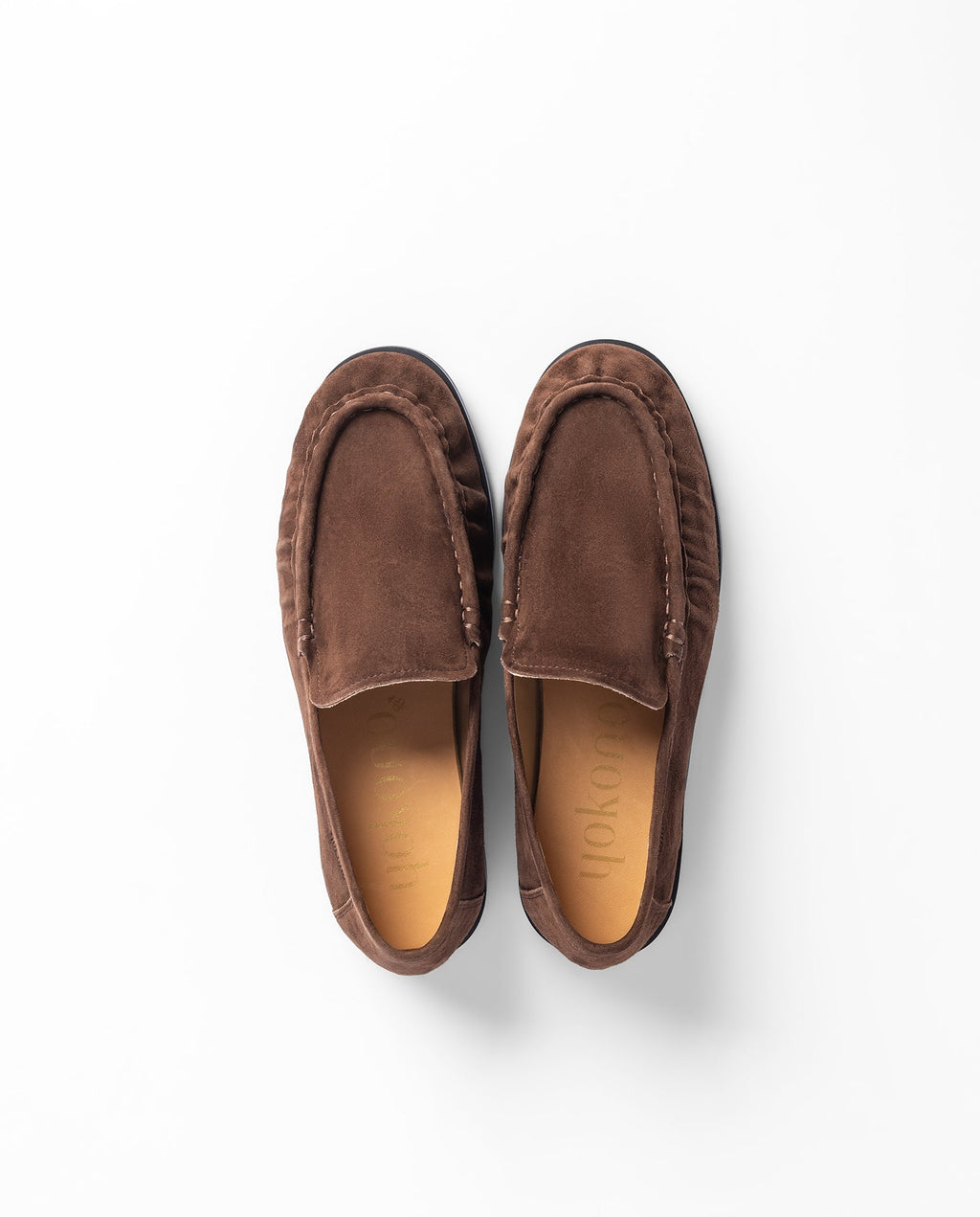 Yokono Isadora Chocolate suede Loafer