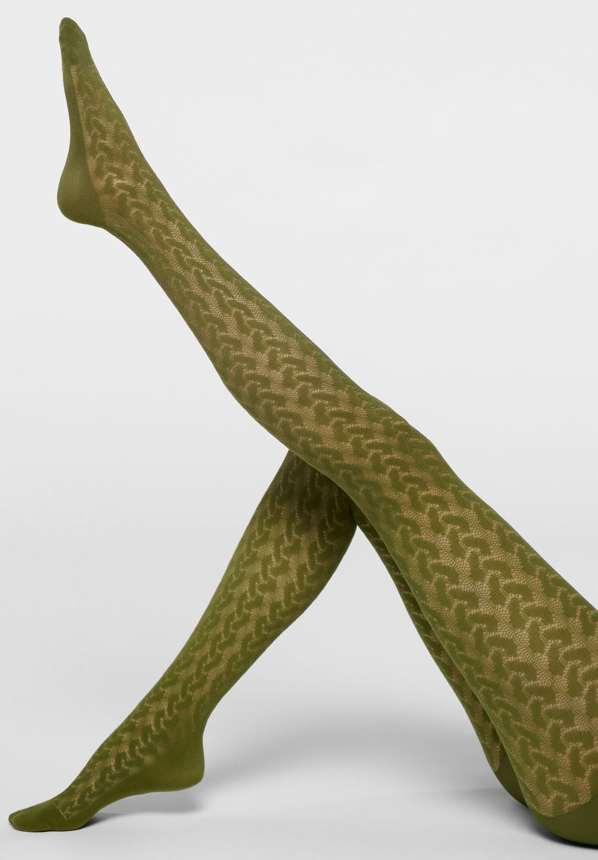 Oroblu Bio-derived Sneaker Tights Wave- Botanical