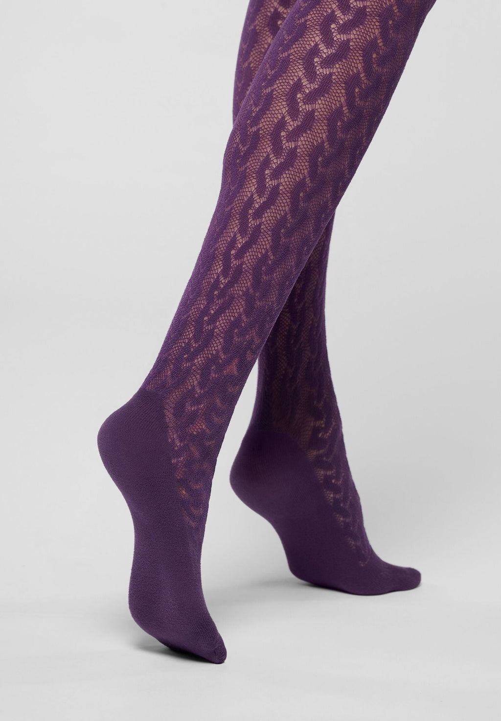 Oroblu Bio-derived Sneaker Tights wave- Violet