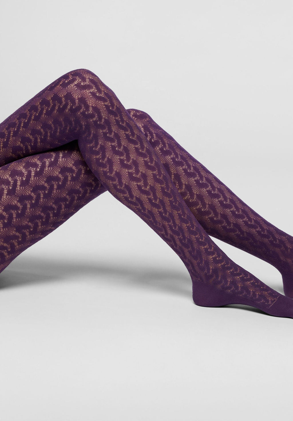 Oroblu Bio-derived Sneaker Tights wave- Violet