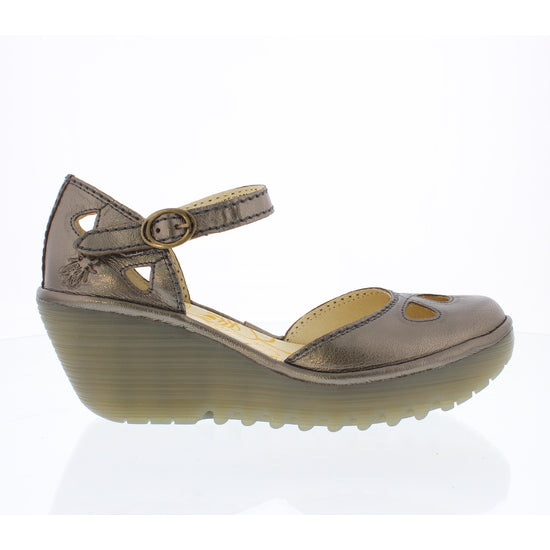 Fly Yuna wedge sandal bronze
