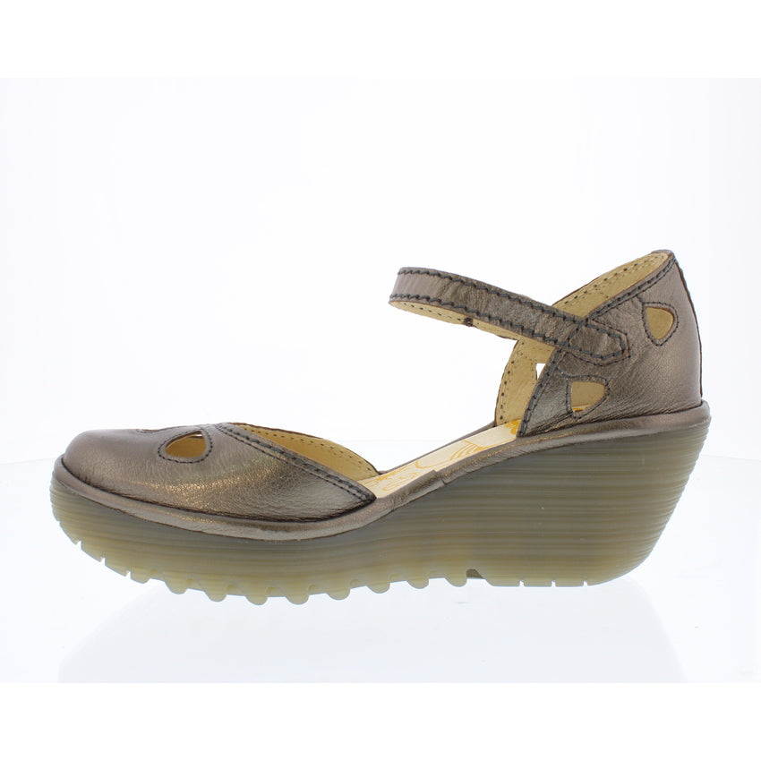 Fly Yuna wedge sandal bronze