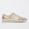 Softinos Isla Champagne lace up trainer